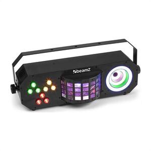Beamz LightBox 3, fényhatás, par/derby/visual ring hatás, RGBAW-UV, fekete kép
