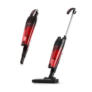 OneConcept Duster, porszívó, ciklon szűrőrendszer, 600 W, piros/fekete kép