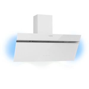 Klarstein Alina 90, páraelszívó, 90 cm, 600 m³/ó, LED kijelző, megvilágítás, fehér kép