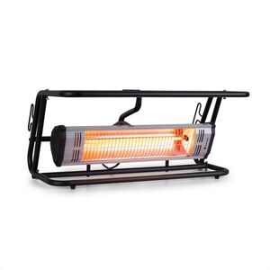 Blumfeldt Team Mate, hősugárzó, 1500 W, IR ComfortHeat, IP34, acél kép