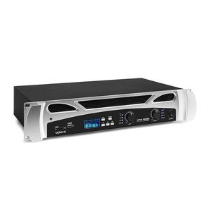 Vonyx VPA1000, PA erősítő, 2 x 500 watt, BT, zenelejátszó, LED, USB, SD kép