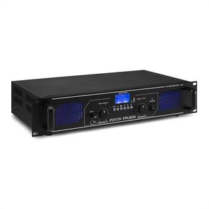 Fenton FPL500, digitális erősítő, 2 x 250W, BT, médialejátszó, USB port, SD slot kép