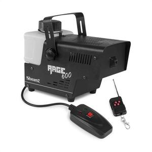 Beamz Rage 600, füstgép, 600 W, 65 m³ / perc, 0, 5 l, távirányító kép