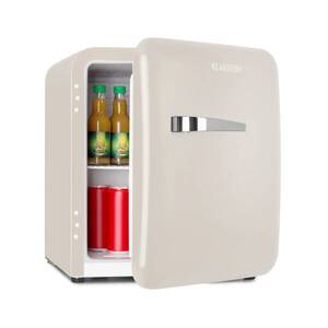 Klarstein Audrey Mini, retro hűtőszekrény, 48 liter, 2 szint, F energiahatékonysági osztály kép