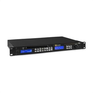 Power Dynamics PDC-60, USB/CD lejátszó, DAB+/FM, MP3, távirányító, fekete kép