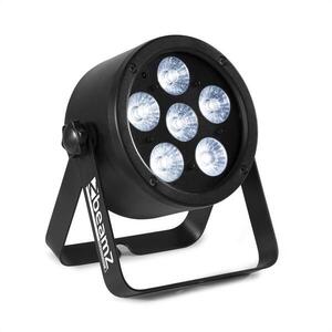 Beamz Professional BAC300, ProPar, 6 x 8 W, 4 az 1-ben, LED, RGBW, fényerő-szabályozó, távirányító kép