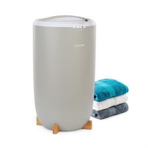 Klarstein Cozy Wonder, törölközőmelegítő, 400 W, 20 liter, 15/30/45/60 perc, szürke kép