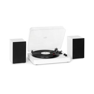 Auna TT-Play SE, lemezjátszó, hangszórók, 20Wmax, BT, 33/45 / 78rpm, PitchControl kép