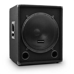Auna Pro PW-1018-SUB MKII, passzív PA mélynyomó hangfal, 18" subwoofer, 600 W RMS/1200 W max. kép