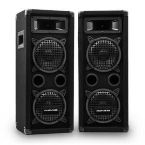Auna Pro PW-65x22 MKII, passzív PA hangfalpár, 6, 5" subwoofer, 300 W RMS/600 W kép