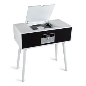 Auna Julie Ann, sztereó rendszer, CD, BT, USB, DAB+/FM, AUX bemenet, fehér kép
