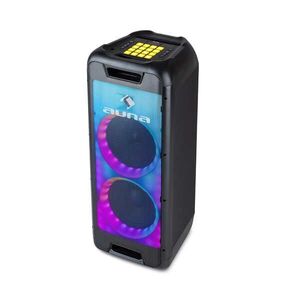 Auna Clubmaster DJ, hangszóró, max. 120 W, 8" woofer, DJ pad, USB, BT, vonalbemenet, fekete kép