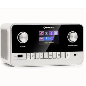 Auna Connect 100 MKII, Internetes rádió, Media Player, Bluetooth, DAB/DAB+, alkalmazásvezérlés kép