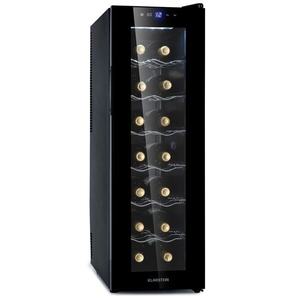Klarstein Barolo 14 Slim Uno, borhűtő, 46 liter, 14 palack, 11-18°C, 1 zóna kép