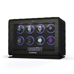 Klarstein LuminousTime órafelhúzó, 8 óra, sok beállítás, LED, 10 dB kép