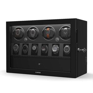 Klarstein ChronoVault óratekercselő, 4+6 óra, vegán, magas fényű, 4 üzemmód, Mabuchi motor, LED, aljzat kép