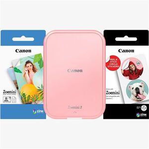 Canon ZOEMINI 2 Fotónyomtató Rózsaarany + 5x7, 6cm ZINK fotópapír... kép