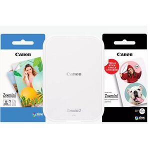 Canon ZOEMINI 2 Fotónyomtató Gyöngyházfehér + 5x7, 6cm ZINK fotópa... kép