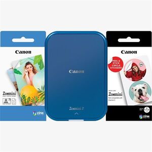 Canon ZOEMINI 2 Fotónyomtató Tengerészkék + 5x7, 6cm ZINK fotópapí... kép