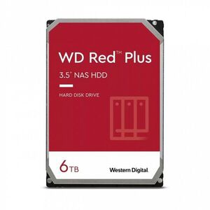 Western Digital HDD 6TB Red Plus 3, 5" SATA3 5400rpm 256MB -... kép