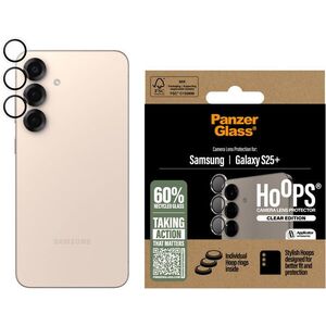 PanzerGlass Hoops Samsung Galaxy S25+ átlátszó kameravédő gyűrű kép