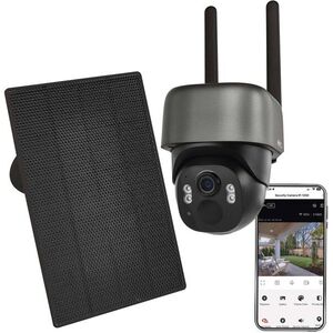 EMOS GoSmart IP-1200G WASP s WiFi a solárním panelem kép