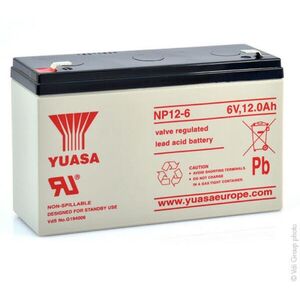 NP12-6 6V 12Ah kép