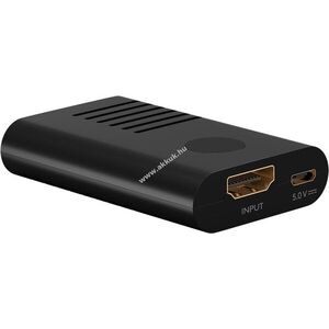 Goobay aktív HDMI jelerősítő 4K@60Hz Micro-USB-kábellel kép