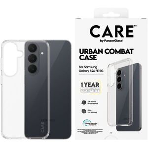 PanzerGlass CARE Samsung Galaxy S26 FE 5G Urban átlátszó tok + egyéves sárgulás elleni garancia kép