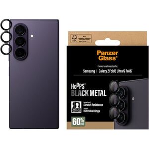 PanzerGlass Hoops Samsung Galaxy Z Fold8 Ultra / Fold7 kameravédő fólia - fekete kép