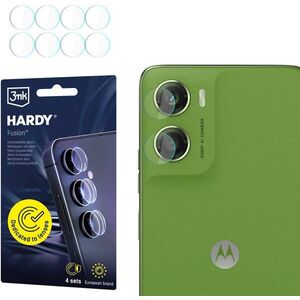 3MK HARDY Fusion Lens Protection Motorola Moto G06 / Moto G06 Power kameravédő fólia - hibrid, 4 db kép