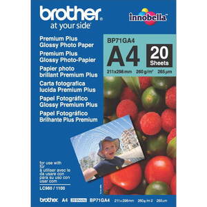 Brother BP71GA4 Premium Glossy A4, 20 lap kép