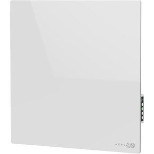 AENO GH11s Quadro Smart fűtőtest, infra + konvekció, edzett üveg, 500 W, 50 × 50 cm, fehér kép