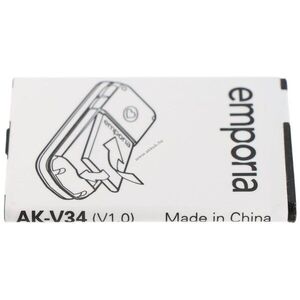 Eredeti Emporia V34 V1.0 AK-V34 3, 7V akku mobiltelefon kép