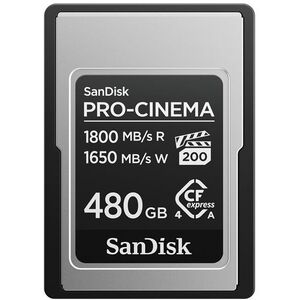 Sandisk Compact Flash PRO-CINEMA CF expres 480GB, Type A kép