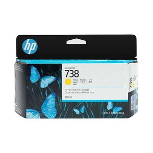 HP 738 498N7A Eredeti Tintapatron Sárga kép