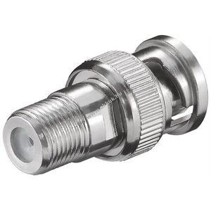 Goobay F-adapter F aljzat BNC csatlakozó cink kép