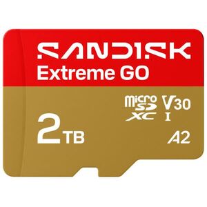 microSDXC Extreme GO 2TB V30/A2 (SQXGN-2T00-GN6MN/00226995) kép
