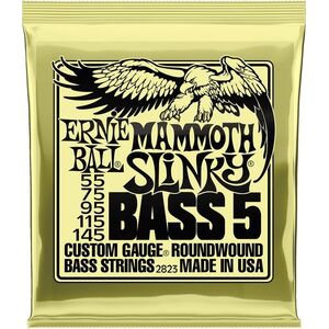 Ernie Ball 2823 Mammoth Slinky Nickel Wound 5-String Bass kép