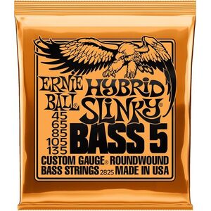 Ernie Ball 2825 Hybrid Slinky Nickel Wound 5-String Bass kép
