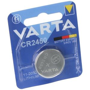 Varta CR2450 gombelem lítium kép