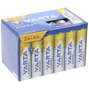 Varta AA Mignon ceruza LR6 elem 24db/csomag ingyenes tárolódoboz kép