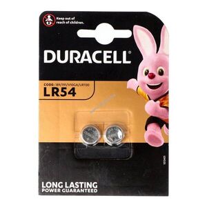 Duracell gombelem LR54 AG10 LR1130 189 RW89 2db/csomag csomag kép