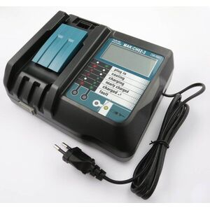 Helyettesítő töltő Makita 14.4V/18V akkumulátorokhoz egycsatornás kimenet 14.4-18V kép