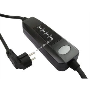 Töltőkábel elektromos autókhoz Schuko dugó Type 2 Mode2 230V 13A 1-fázis 6m max.3, 7kW kép