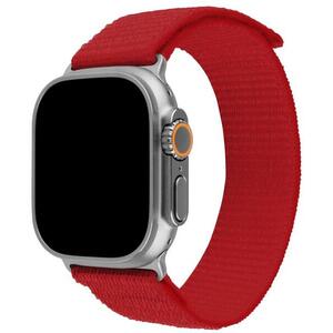 FIXED Nylon Sporty Strap Apple Watch Ultra 49mm - piros kép