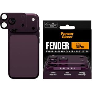 PanzerGlass FENDER Apple iPhone 18 Pro üvegfólia - Dark Cherry (lila) kép