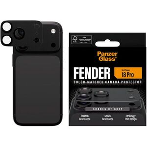 PanzerGlass FENDER Apple iPhone 18 Pro üvegfólia - Shades of Grey (sötétszürke) kép