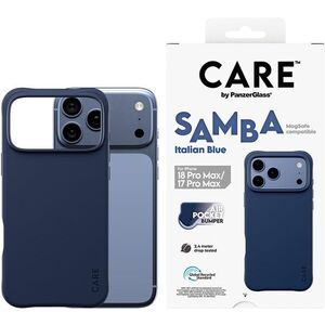 PanzerGlass CARE Apple iPhone 18 Pro Max / 17 Pro Max MagSafe tok - Samba Italian Blue kép