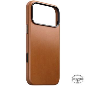 Nomad Traditional iPhone 18 Pro Max bőr tok - Saddle Horween kép